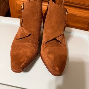 Women’s Brown Suede Ankle Boots